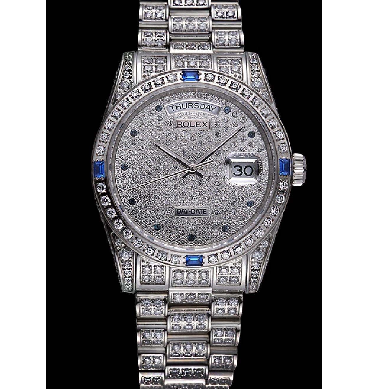 Best AAA Replica Sites Swiss 621613 Day-Date Rolex Diamonds-srl183 0817